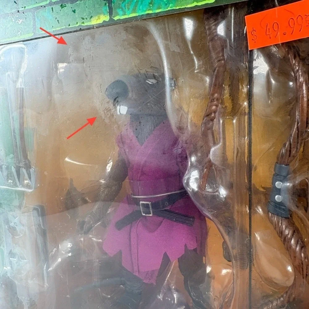 Super7 TMNT Ultimates Splinter Action Figure Wave 1‎ Master 7in NIB READ